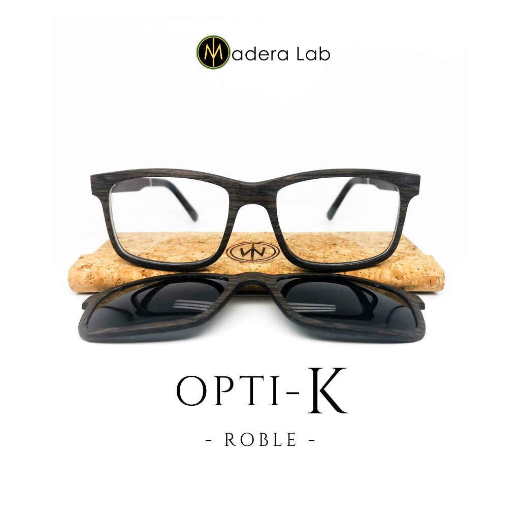 Nuevos armazones de lentes de Madera Oftalmicos "Opti-K" 2020